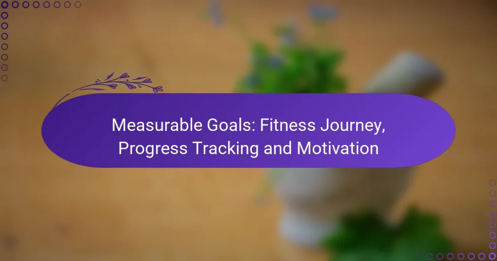 Measurable Goals: Fitness Journey, Progress Tracking and Motivation